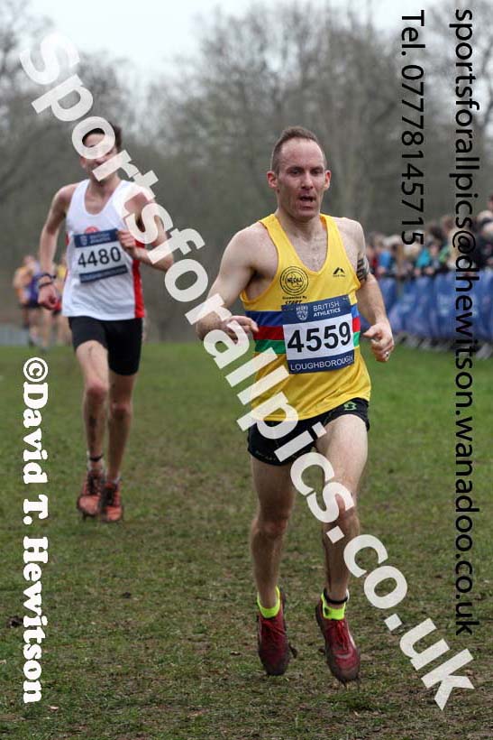 Senior mens Inter Counties Cross Country, Prestwold Hall, Loughborough. Photo: David T. Hewitson/Sports for All Pics